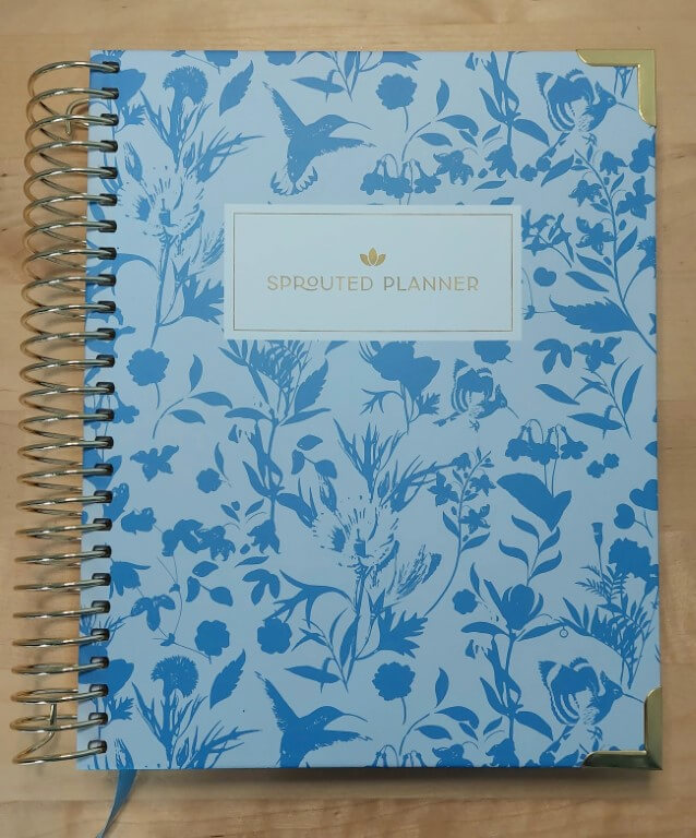 Cover of the daily Sprouted Planner