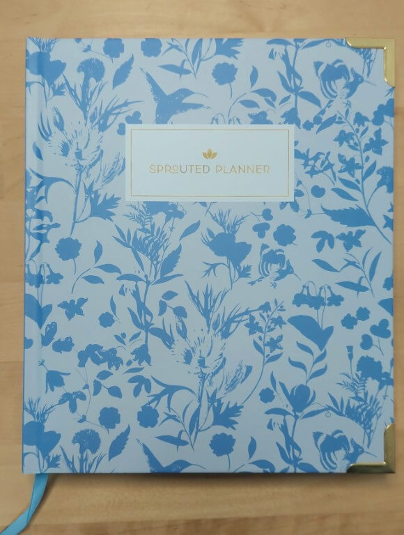 Cover of the hourly Sprouted Planner