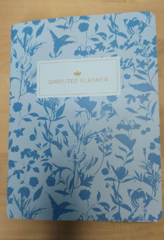 Cover of the monthly Sprouted Planner