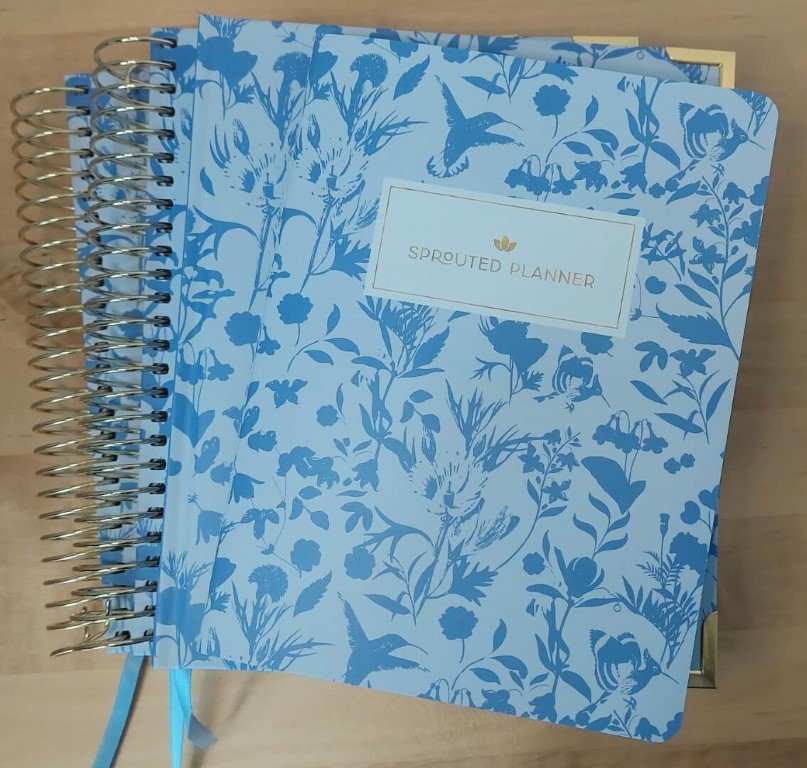 Photo of Sprouted Planner stack